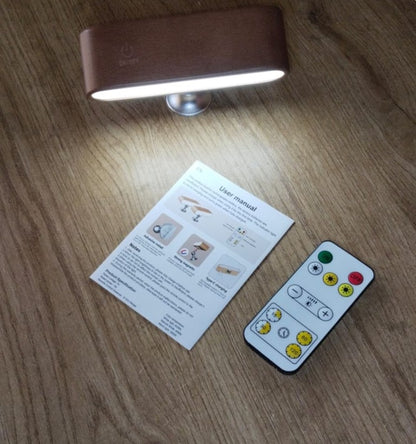 Rechargeable 360° Rotating Solid Wood Magnetic Night Light - use PICKDBEST10 (10% off)